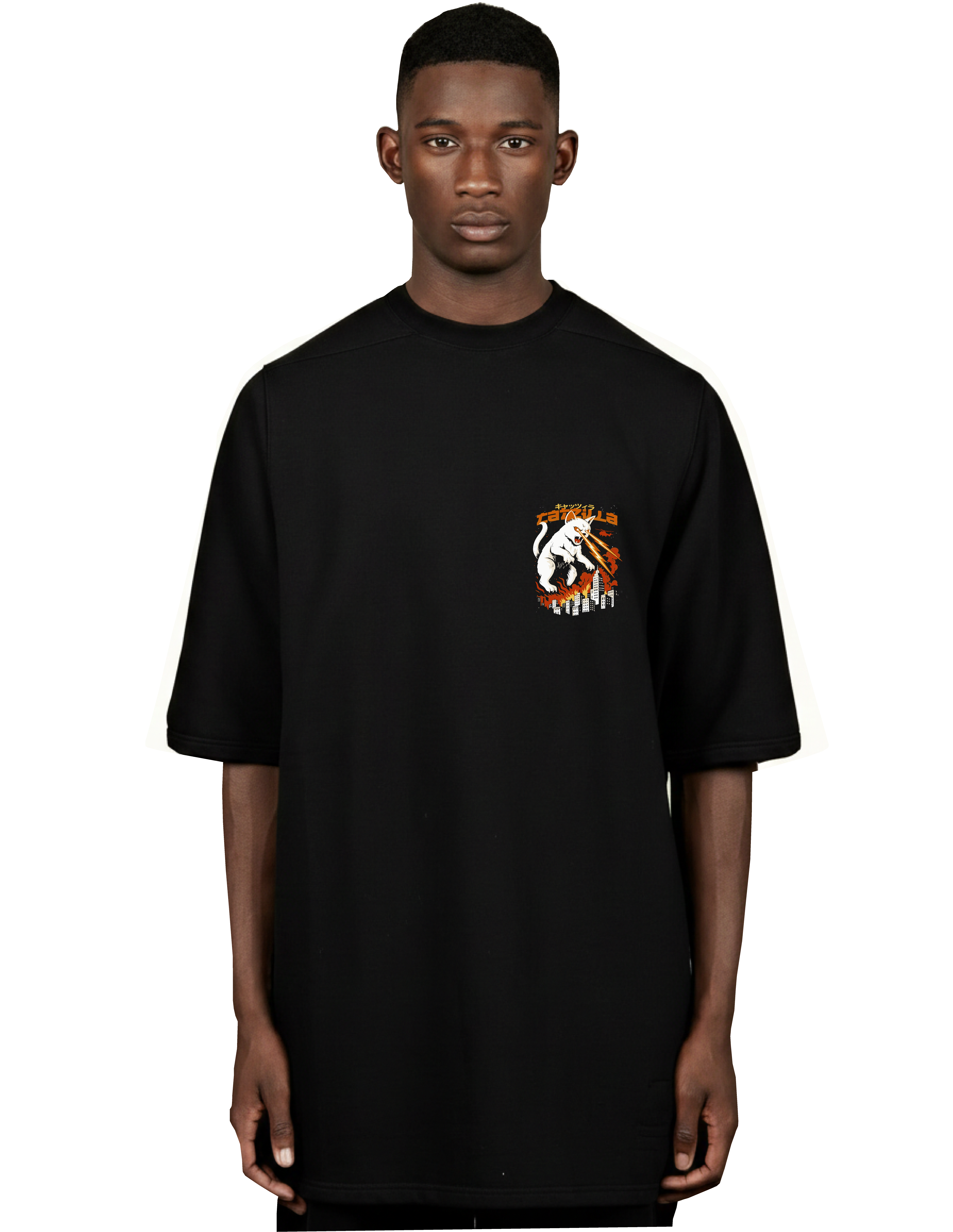 CAT FLAME NEGRO