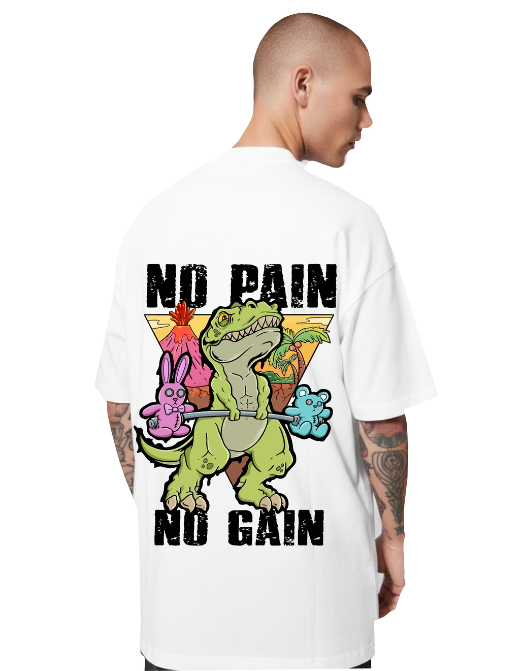 NO PAIN NO GAIN BLANCA