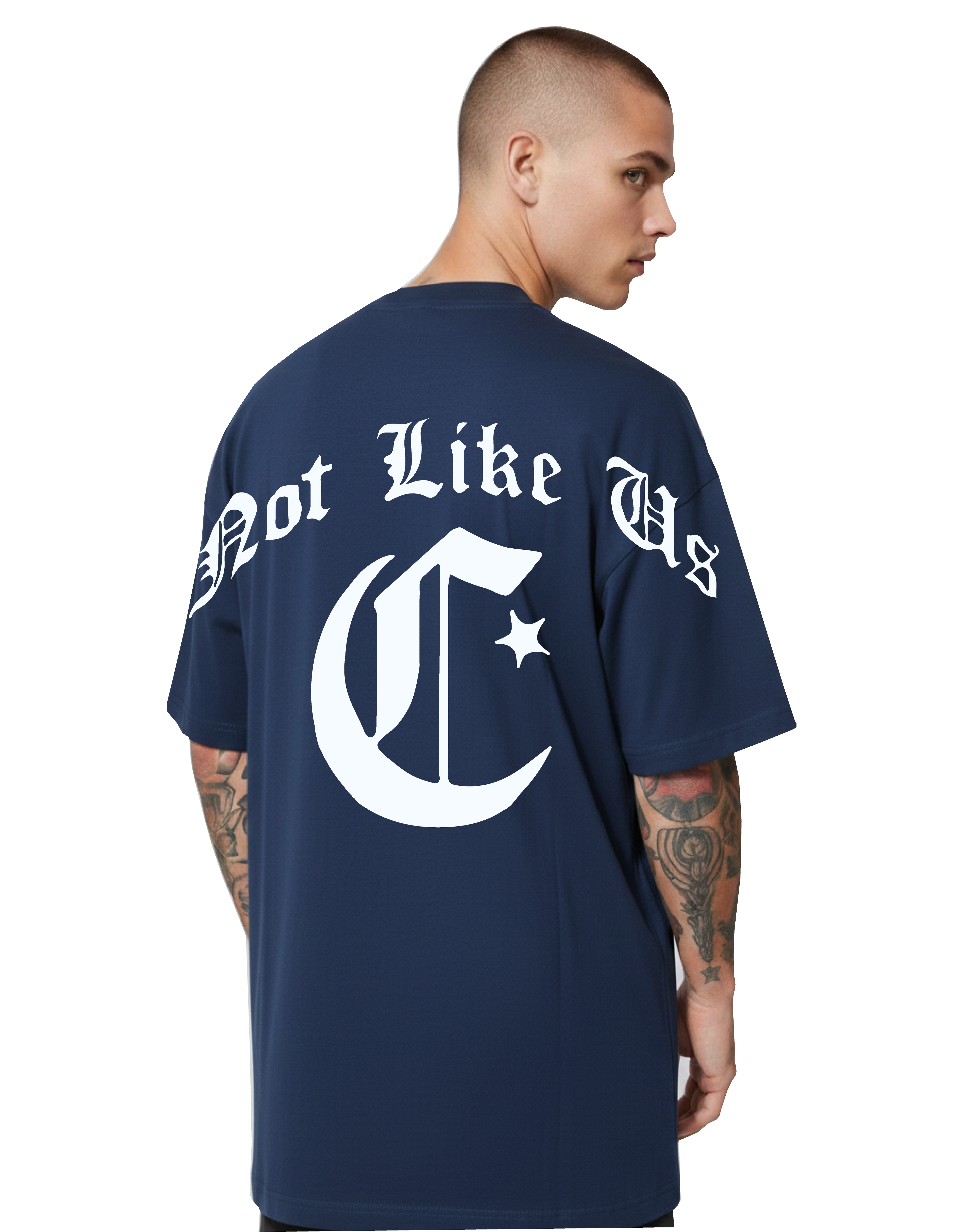 NOT LIKE US AZUL OSCURO