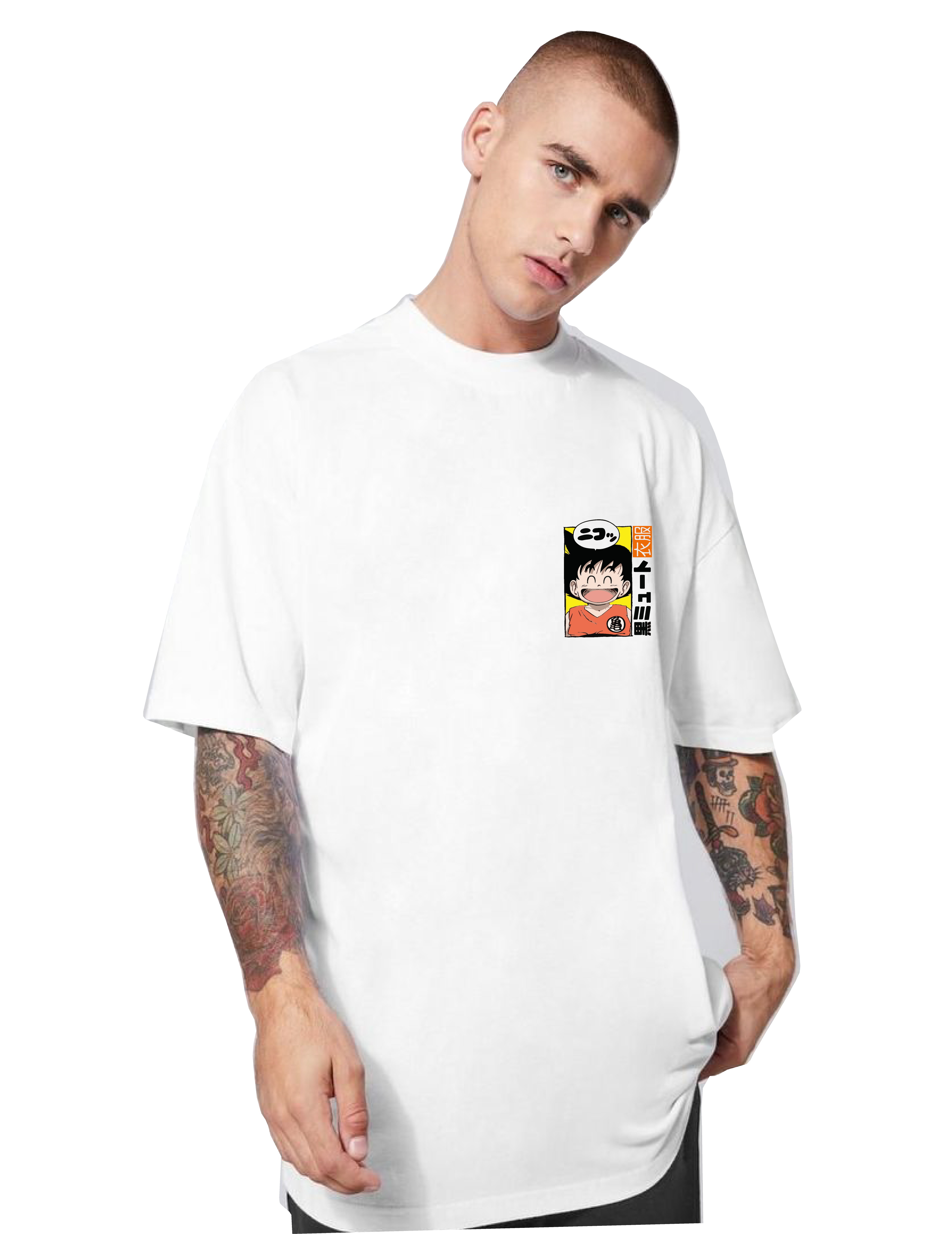 EL NIÑO GOKU BLANCA