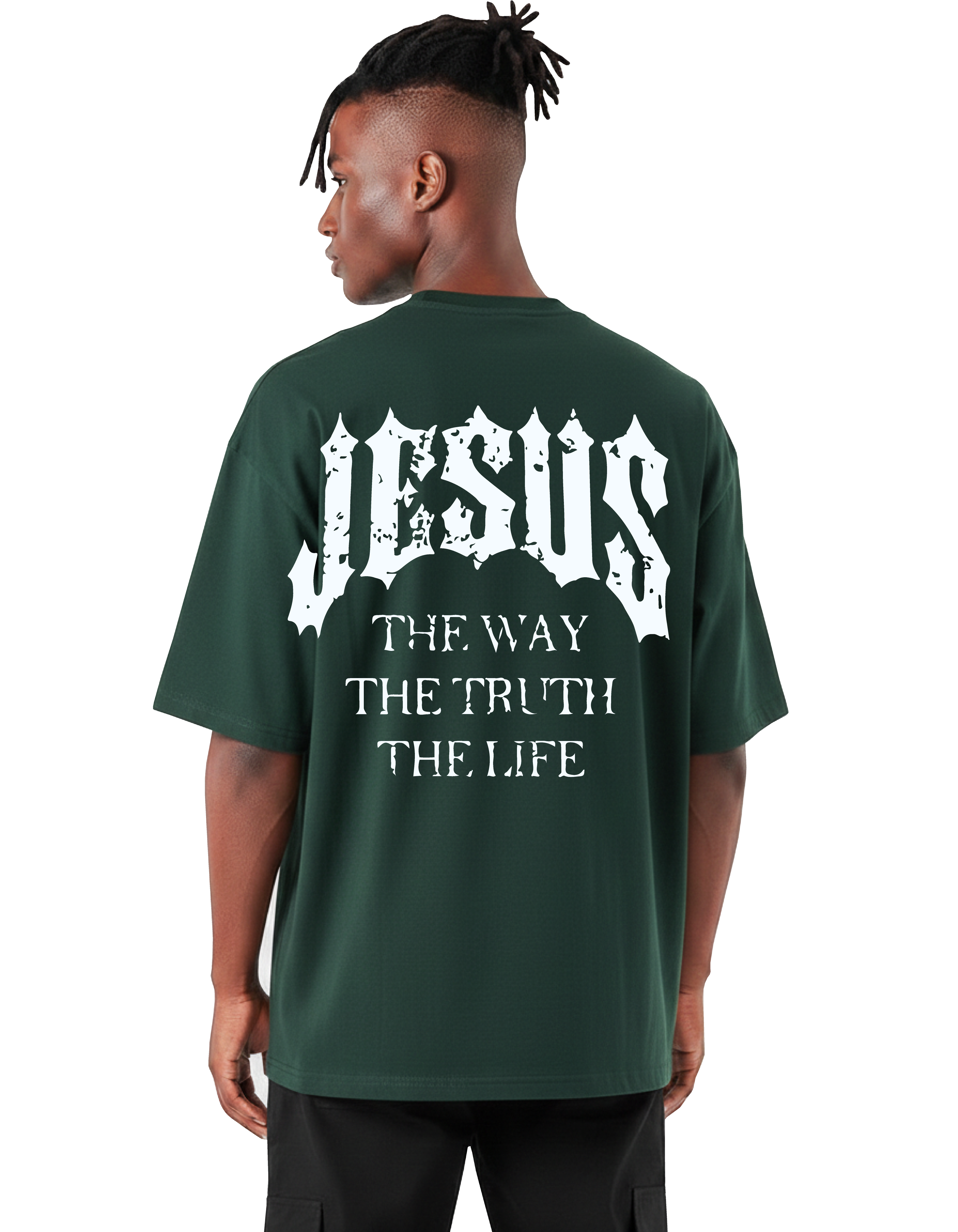 JESUS VERDE BOTELLA