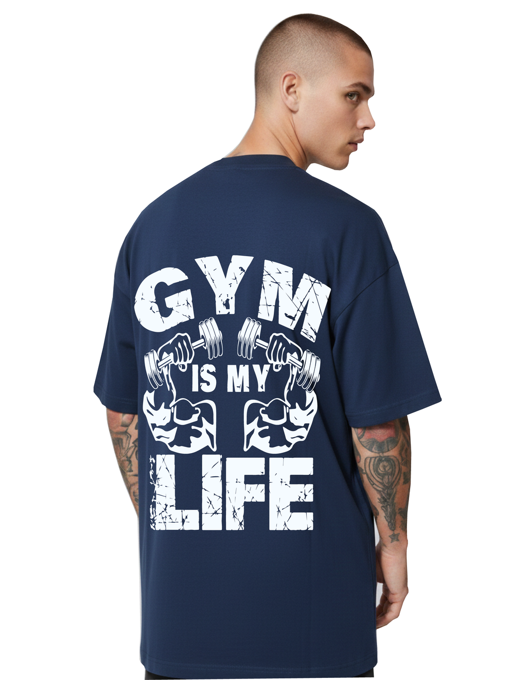 GYM LIFE AZUL OSCURO