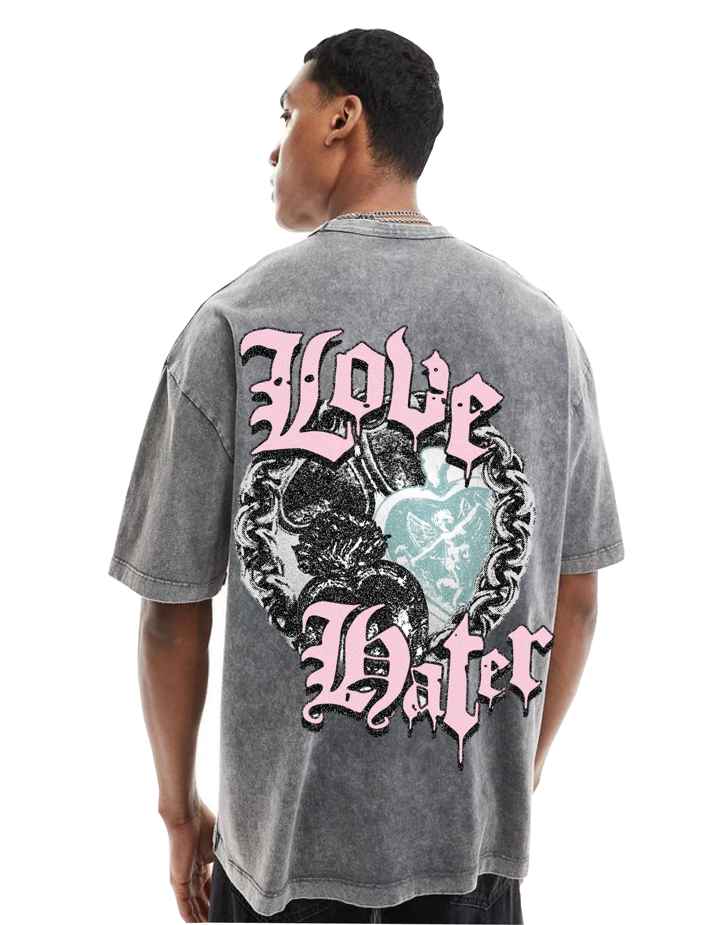 LOVE HATERS GRIS