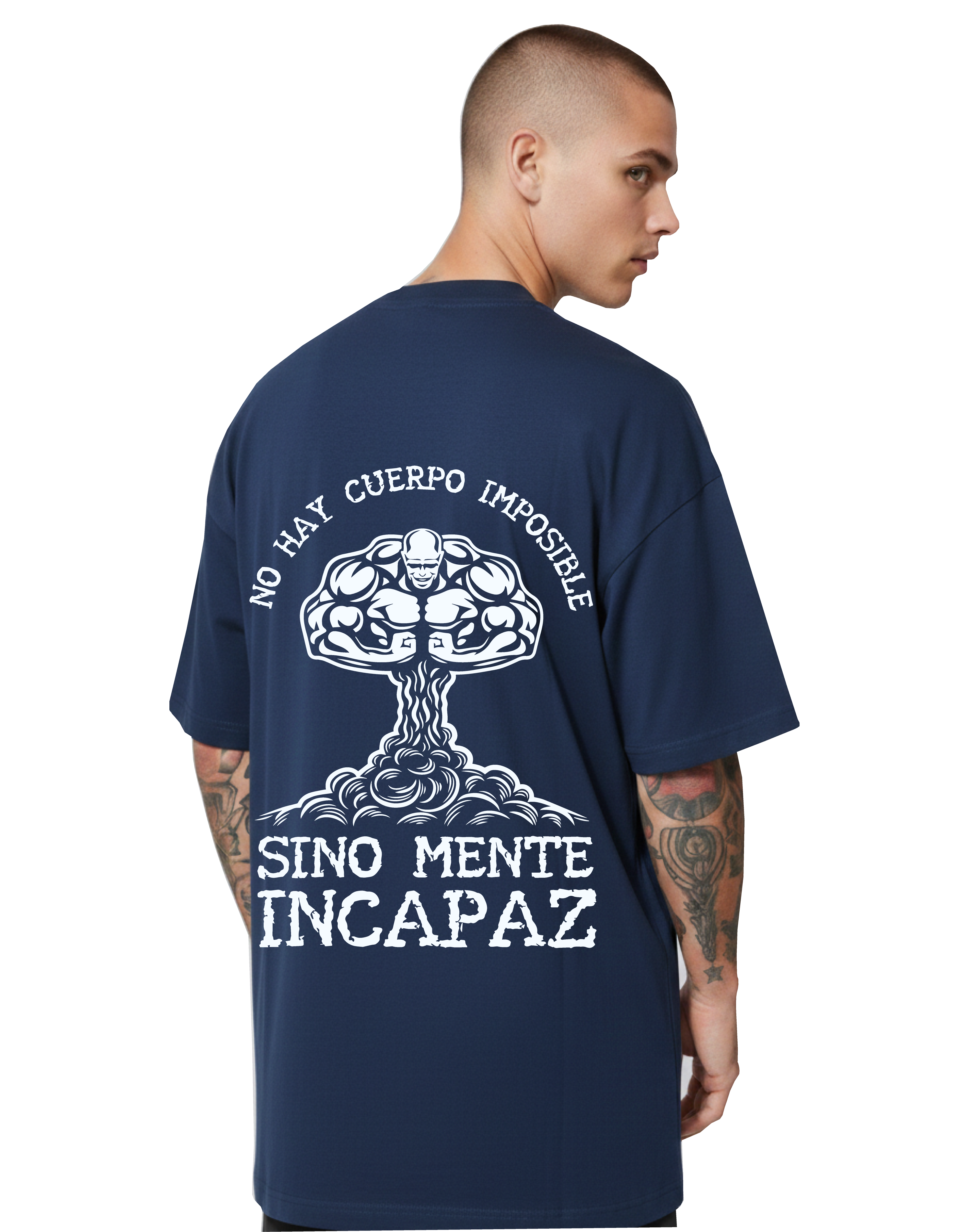NO HAY CUERPO IMPOSIBLE AZUL OSCURO