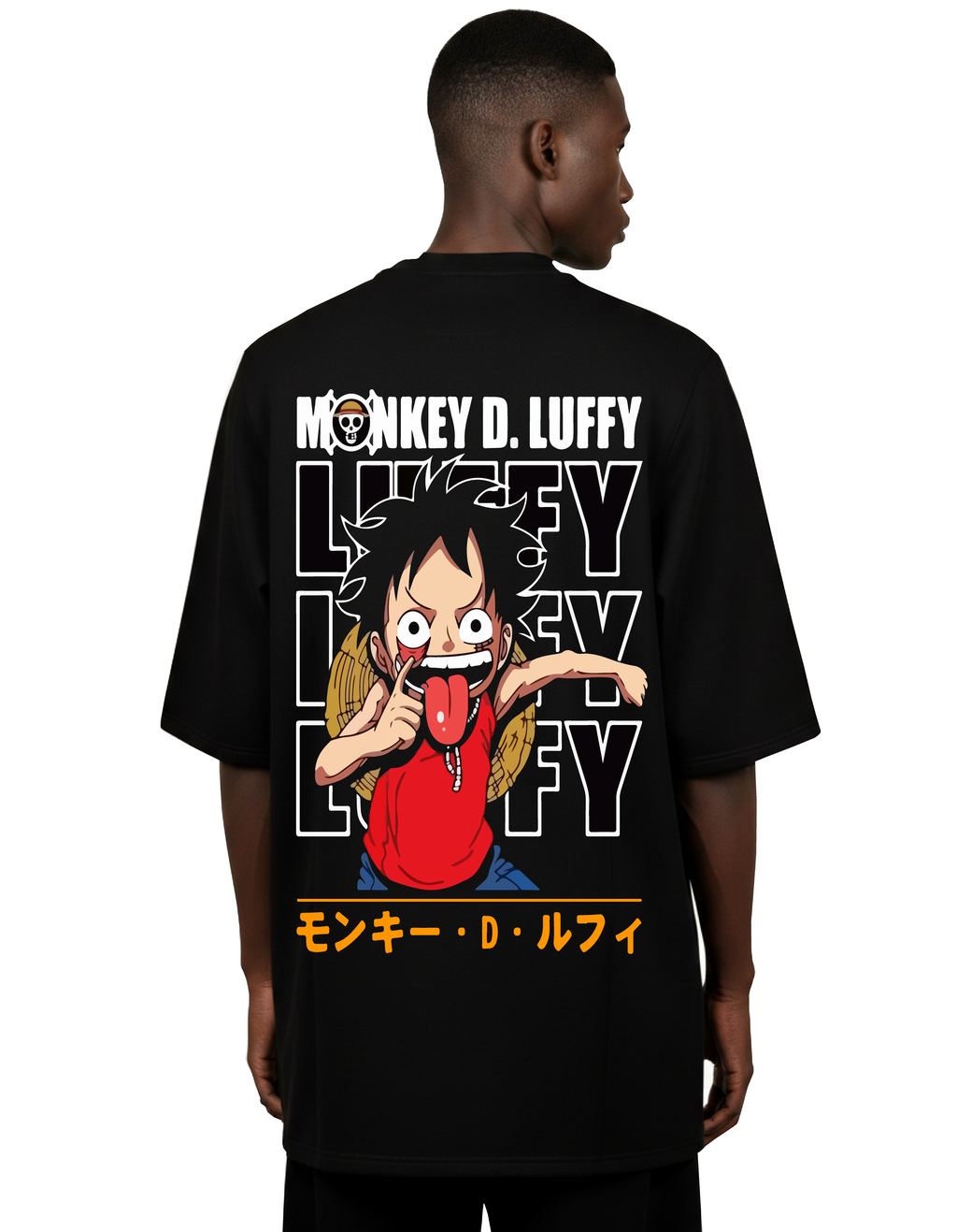 EL NIÑO LUFFY NEGRO