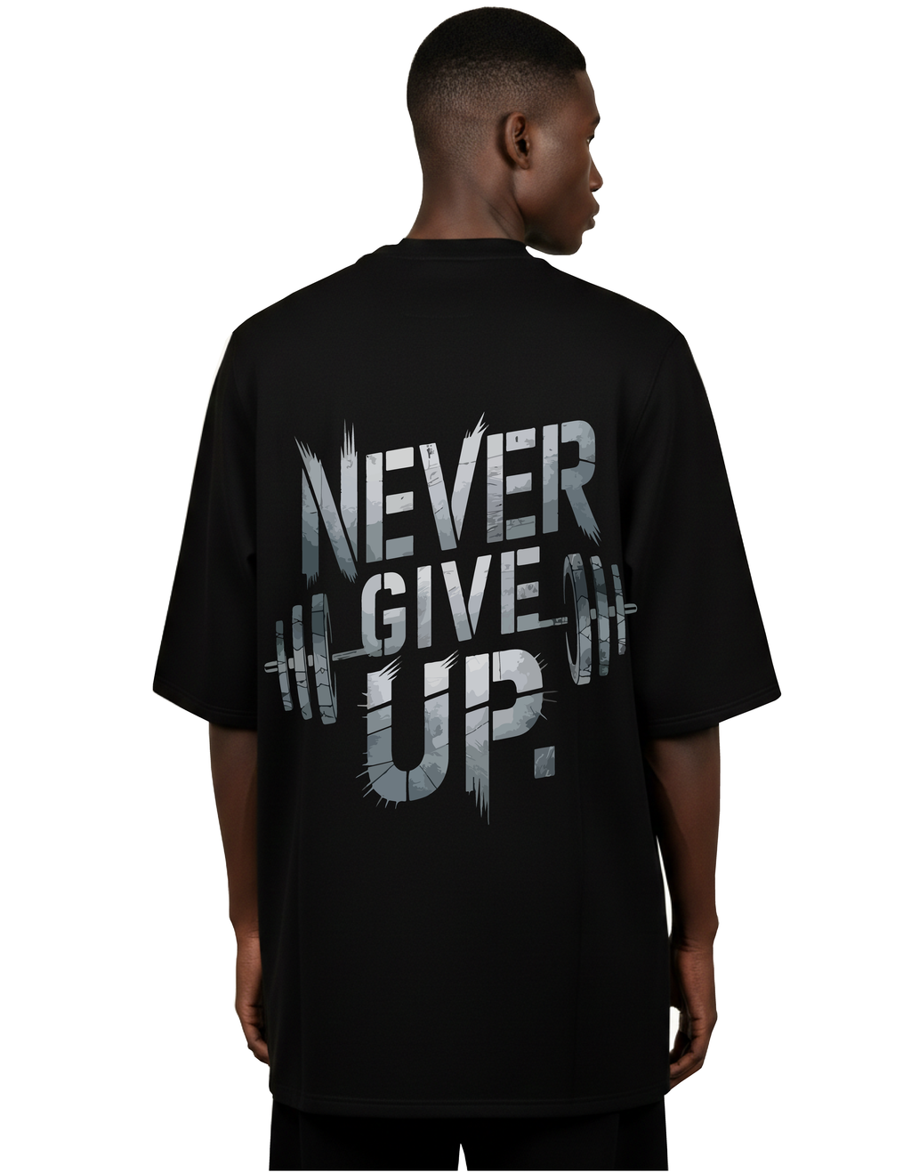 NEVER UP NEGRO