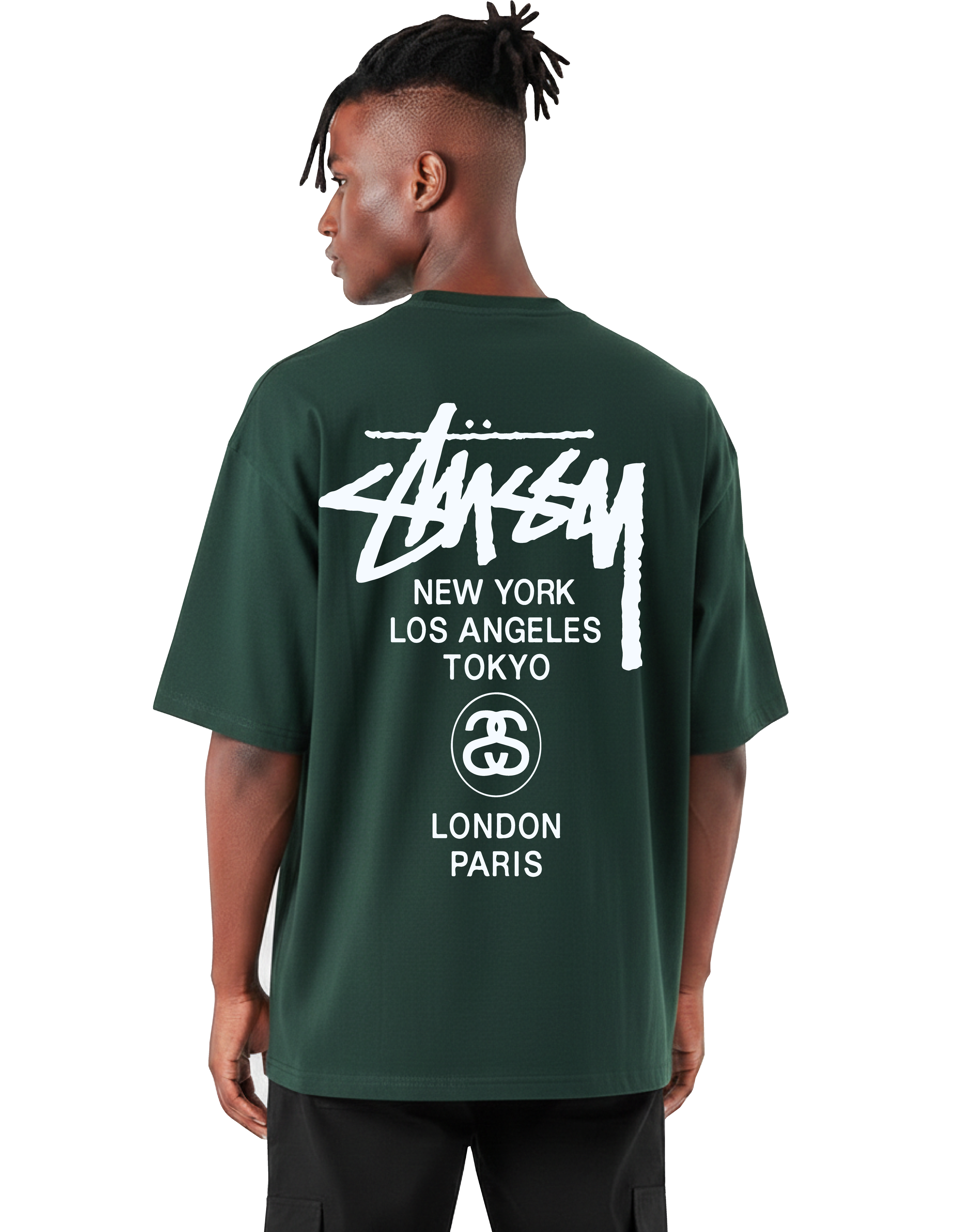 STUSSY NY VERDE BOTELLA