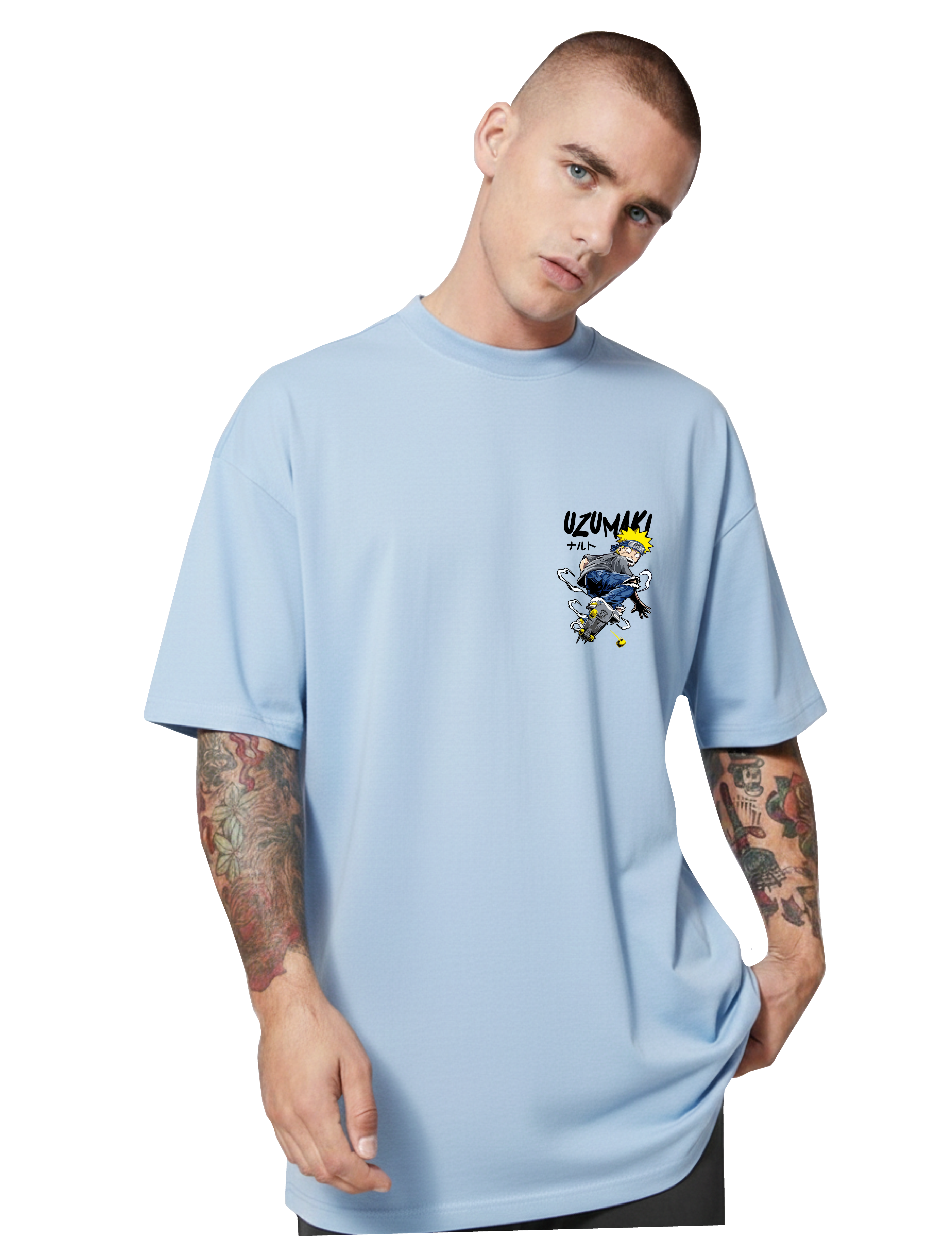 NARUTO UZUMAKI AZUL BEBE